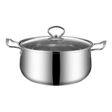 Sopa Pan Stock Pot, Cocina Camping Picnic Vajilla, Acero