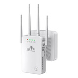 Repetidor Wifi Amplificador Señal 300mbps 110/4antena750 Wps