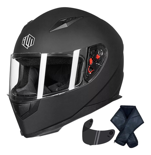 Casco Integral Ilm Jk313 + Bandana Invierno + Mica Regalo