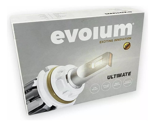 Kit Focos Led  Evolum Ultimate Auto 15,00lm Hiperled