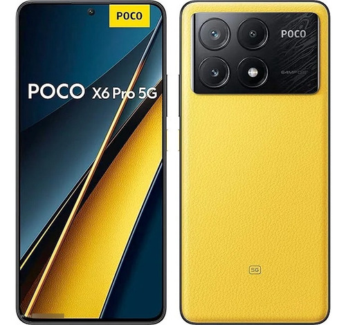 Celular Poco X6 Pro 12gb Ram / 512 Rom Color Negro