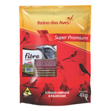 Racao Para Trinca-ferro Fibra Pimenta 4kg