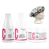 Salerm Color Hairlab Kit Shampoo Acond 300ml Mask 250ml 