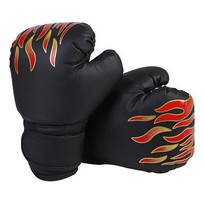 Guantes Box Boxeo Muay Thaipara Niños Patrón De Llamas | Meses sin interés