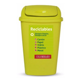 Recipiente Residuos T/ Rebatible 50 Lts Colombraro