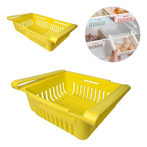 Canasto Extensible Organizador Colgante Para Heladera Cocina