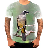 Camiseta Camisa Personalizada Pássaro Pixarro Trinca Ferro 3