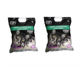 Arena Aglutinante Para Gatos Hei Pets 8kg (carbón Activo) 