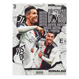 Póster Papel Fotográfico Juventus Cristiano Ronaldo 60x80