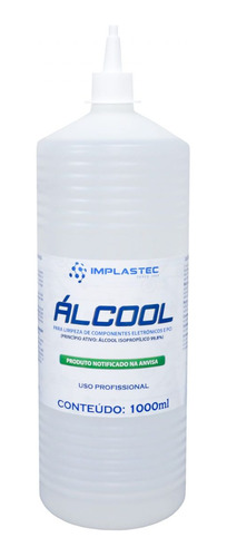 Álcool Isopropilico 99,8 Pci, Limpeza Eletrônica E Circuitos