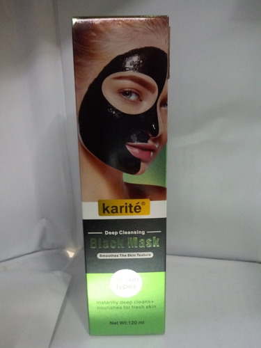 Mascarilla Negra Karitè - Ml A $125 - mL a $83