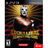 Ps3 - Lucha Libre Aaa Heroes Del Ring -juego Físico Original