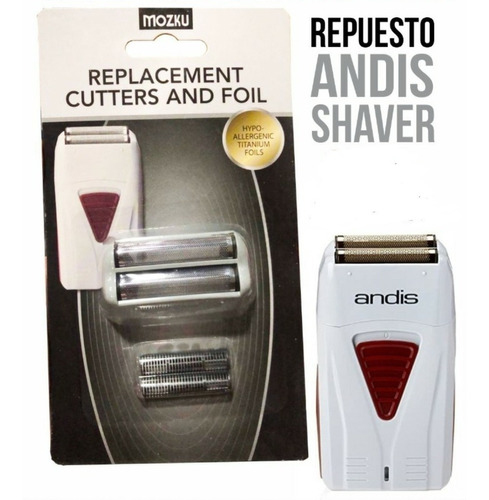 Repuesto Cabezal Completo Shaver Andis Profoil Mozku