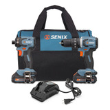 Senix X2 Kit De Herramientas Electricas Inalambricas De 20 V