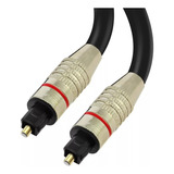  Cable Óptico Conector Toslink Audio Fibra Óptica 3 Metros
