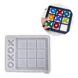 Molde Silicón Juego Gato Tic Tac Toe Grande