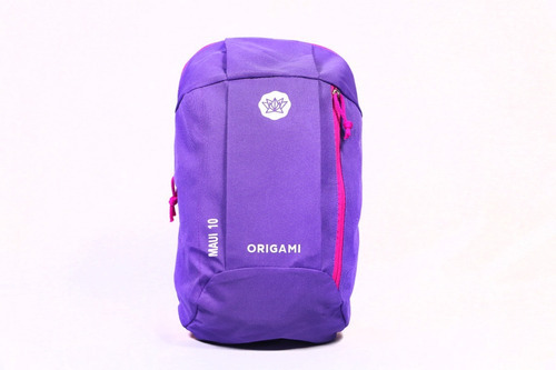 Mochila Origami 10 Litros Urbana Ultraliviana Tipo Quechua Color Violeta