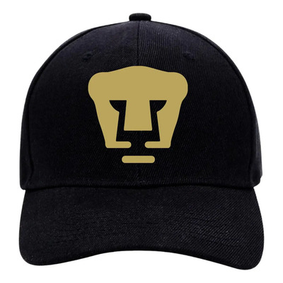 Gorra Pumas Unam Ajustable Hombre Mujer Logo Dorado Color Azul Marino Diseño De La Tela Liso Talla Unit | Meses sin interés