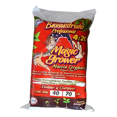Mgr Sustrato Organico Autocultivo Magic Grower 70lts | Envío gratis