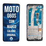 Modulo Display Pantalla Motorola G60s Xt2133 Con Marco Oled