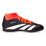 Chuteira Predator 24 Club Sock adidas Cor Cblack Ftwwht Solred Tamanho 38 Br