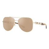 Gafas De Sol Michael Kors Chianti Mk112110147p Color Dorado