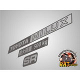 Calcos Toyota Hilux Sr / Kit X 3 Calcos