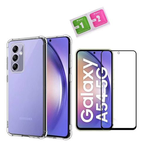 Capa Capinha Case + Película 3d Para Samsung Galaxy A54 5g