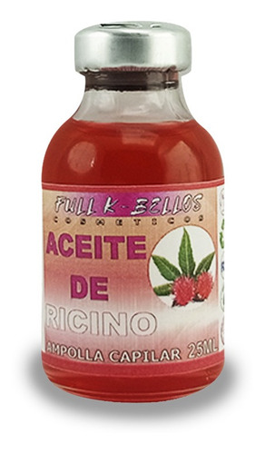 Aceite Capilar De Ricino 25ml Fullkbell - mL a $288