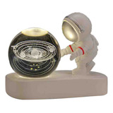 Lámpara Led Galaxy Astronaut Para Decoración De Mesa