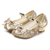 Zapatos De Niña Sandalias Princesa Zapatillas De Cristal