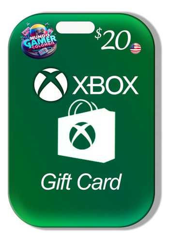 Tarjeta Xbox 20 Usd Region Usa (entrega Inmediata)