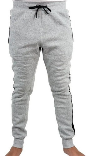 Pantalón Buzo Algodon Hombre. Forro Polar. Jogger Fit. Pe