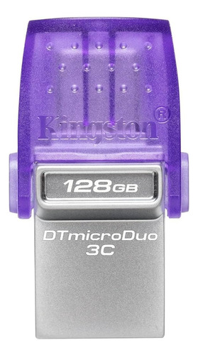 Pen Drive 128 Gb Kingston Dtmicro Duo Usb Otg / Type-c
