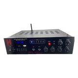 Amplificador De Audio Bluetooth Usb Fm  Salida De 70v / 100v