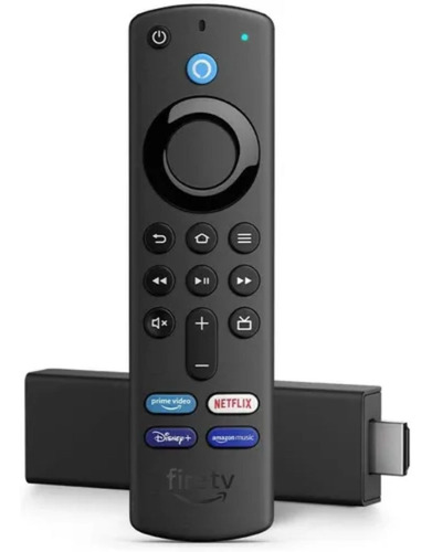 Amazon Fire Tv Stick 4k Controle De Voz 8gb E 1.5gb De Ram
