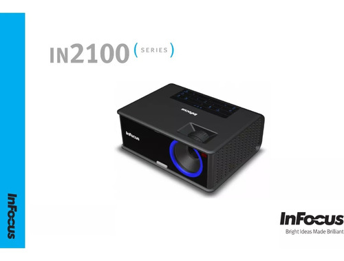 Projetor Dlp Infocus In2114  3000 Lm - C/ Controle E Mochila