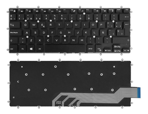 Teclado Dell Inspiron 13-5370 13-5378 13-5379 13-7368