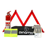 Kit Seguridad Emergencia Auto 6 En 1 Matafuego Especial Vtv