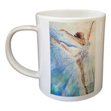 Taza De Plastico Ballet Bailarina Pasion Danza Baile M2