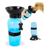Botella Bebedero Termo Agua 500ml Portátil Mascotas Perro