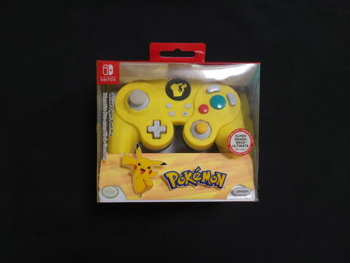 Control Alámbrico Pdp Wired Fight Pad Pro Pikachu Switch 