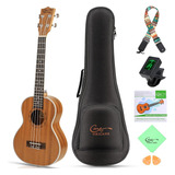 Hricane Concierto Ukelele 23 Pulgadas Uks-2, 4 Cuerdas Ukele