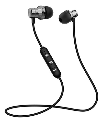 Fone De Ouvido Esportivo Bluetooth Xt11 Corrida Sport Preto