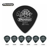 Uñetas De Guitarra Dunlop Tortex Jazz Iii 050 Pack De 12