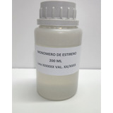 Monomero De Estireno 200 Ml Diluente Para Resinas 