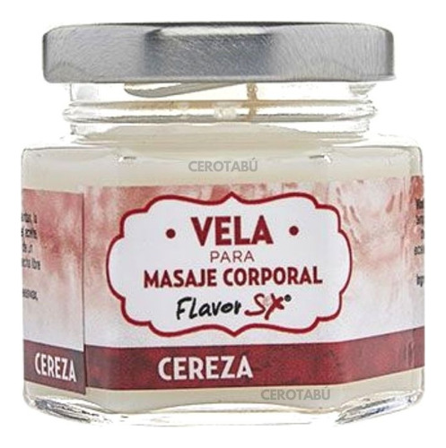 Vela Aromatizada Para Masajes Aceite Corporal 30 Gramos 