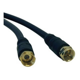 Cable Coaxial Tripp Lite Rg59 Con Conectores Tipo F, 12 Pies