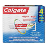 Crema Dental Colgate 4 Piezas Dientes Más Blancos