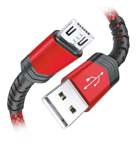 Cable Micro Usb Datos Mallado Reforzado Skyway Carga Rapida